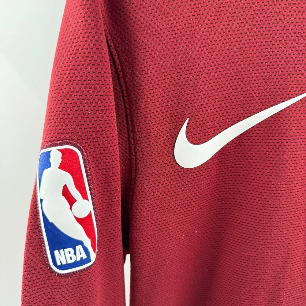 Nike Dri-FIT Cleveland Cavaliers Zip-Up Jacket – Size Small, Red (NBA) - Picture 4 of 9